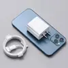 PD20W para carregador Apple iPhone12 Cabeça de carregamento PD 18W Regulamentos europeus Regulamentos dos EUA Cabeça de carregamento TYPEC USB-C