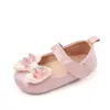 Zapatos Pequeños de Cuero con Lazo de Pedrería para Bebé Niña Zapatos Nuevos de Boca Baja Zapatos de Princesa Zapatos de Bebé Zapatos para Niños Pequeños BB3029