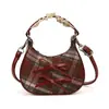 Bolso de Hombro de Moda Estilo Coreano con Estampado de Leopardo para Niños y Niñas, Lindo Bolso de Mano para Bebé con Lazo, Nuevo Bolso Infantil de Cuadros