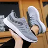 Zapatos Deportivos para Hombre Flyknit Modelo Nuevo 2026, Zapatos Ligeros Transpirables Flyknit para Correr, Cómodos Zapatos de Papá para Hombre con Absorción de Impactos Venta al por Mayor