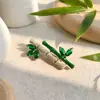 Broche de Flor de Peonía Guofeng para Mujer de Gama Alta Exquisito Estilo Antiguo Primavera y Verano Cheongsam Abrigo Chino Corsage Pin de Abrigo Accesorios