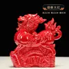 Adornos de Dragón de Cerámica Tang Sancai Hogar Dragón del Zodiaco Dragón Verde Esquina de Suplemento Solución Artesanías Sala de Estar Regalos Adornos de Joyería
