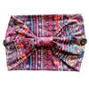 Faixa de cabeça esportiva estampada europeia e americana faixa para cabelo de yoga faixa de cabelo faixa absorvente de suor anti-suor lenço de cabeça de aba larga feminino adereço de cabeça atacado