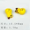 Nuevos colgantes, collares, pulseras, pendientes y accesorios DIY de la serie de frutas mini con goteo de aceite, de moda transfronteriza europea y americana