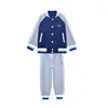 Uniformes de Beisebol, Conjuntos de Uniformes para Ensino Médio e Fundamental, Conjuntos de Uniformes de Outono para Alunos do Ensino Fundamental e Médio Estilo Britânico, Uniformes de Beisebol da Moda