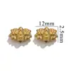 Acero inoxidable chapado en oro de 18k pequeño colgante de joyería proceso de galvanoplastia hecho a mano DIY pulsera collar colgante de joyería venta al por mayor