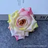 Cabeza de Rosa de Caramelo Artificial 3D, Accesorio Decorativo DIY para Atmósfera, Tocado de Flor Artificial, Recuerdo, Adorno Pequeño, Material Floral