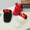 Comércio Exterior Boné de Beisebol Infantil Estilo Coreano Desenho Animado Fofo Algodão Mercerizado Boné Aba Curva Primavera e Outono Proteção Solar Chapéu de Menina Atacado
