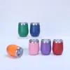 Venta al por mayor del fabricante Nueva Taza Termo de Acero Inoxidable 304 de Doble Pared al Vacío con Forma de Cáscara de Huevo Lista para Suministro