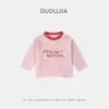 Conjunto para NiñaDudu Home Camiseta para Niña Otoño Nuevo Estilo Top de Manga Larga Infantil Niña Bebé Niña de Otoño Ropa Infantil