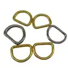 Hebilla de Anilla en D de Metal de Fábrica Original para Ropa y Bolsos, Hebilla de D de Metal de Aleación de Zinc en Stock con Garantía de Calidad