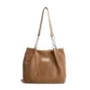 Bolso Nuevo Estilo Extranjero Elegante Moderno Retro Gran Capacidad 2025 Otoño Moda Bolso de Hombro Tote para Mujer
