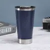 Taza de Cerveza Popular de Brasil de 20 oz Termo de Acero Inoxidable con Abrebotellas Patrón de Martillo Plástico Pulverizado Taza de Regalo Venta al por Mayor
