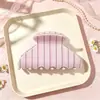 Nuevo clip de garra de PVC de lunares más vendido, pinza para el cabello de acrílico de tamaño mediano para mujer, adecuada para recogidos en la parte posterior de la cabeza, accesorio para el cabello tipo pinza de tiburón al por mayor