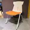Mesa e Cadeira para Treinamento de Conferência Combinação Dobrável Móvel Emendável Mesa Longa Dupla Mesa e Cadeira para Funcionários Mesa de Treinamento para Escritório