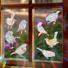 Rps857 Pájaro Transfronterizo Prisma Arcoíris Pegatina de Vidrio Electrostático Decoración Colorida de Vacaciones Película para Captar la Luz del Sol