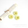 Cabeça de Flor de Camélia Artificial 4cm Flor Falsa para Decoração de Casamento Materiais DIY Acessórios de Roupa Arranjo de Casamento