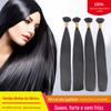 Extensão de Cabelo Cabelo Real Cruzamento de Cabelo Peruca de Uma Peça Cabelo Real Espessado Mecha de Cabelo Cabelo Real Natural Extensão de Cabelo Mecha de Cabelo