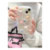 Coelho Cartoon Tridimensional Adequado para 15 Apple 14 Capa de Celular iphone13 Capa Protetora Nova Feminina Apple 16
