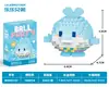 Compatible con Bloques de Construcción de Micropartículas Lego Muñecos de Dibujos Animados Educativos para Niños Ensamblaje Escritorio Celebridad de Internet Puesto Callejero Juguetes al por Mayor
