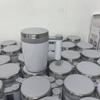 Taza Mezcladora Automática Multifuncional de Acero Inoxidable Recargable Taza Perezosa para Café Oficina Preparación Taza Rotatoria Magnética