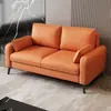Sofá nórdico minimalista para apartamento pequeno para moradia alugada, sala de estar, recepção de escritório, loja de roupas, sofá pequeno de dois ou três lugares