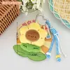 Muñeco de Peluche Original de Girasol Tengyi Llavero con Forma de Corazón Llavero para Mochila Lindo Juguete de Peluche Colgante Doll Venta al por Mayor