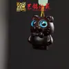 Pingente de Corrente para Celular Sapo de Madeira Arco-Íris Yiming Xianyuan Sandália Criativa de Sândalo Animal Desenho Animado Sapo Ornamento