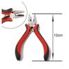 Ferramenta diy alicate de ponta feito à mão furador multifuncional alicate tesoura ferramenta alicate diagonal atacado mini alicate de metal