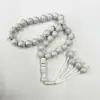 Pulsera de Cuentas de Resina para Rezar de 33 Piezas, Cuentas de Oración Subha, Pulseras de Oración Transfronterizas de Arabia Saudita Medio Oriente Suministro al por Mayor