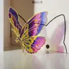 Mariposa Metálica Translúcida Marcapáginas Amazon Nuevo Insecto Animal Exquisita Mariposa Colorida Marcapáginas de Pintura Transparente