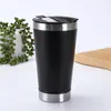 Taza Termo Nueva de Acero Inoxidable para Comercio Exterior 17oz Almacenamiento en Frío Taza para Cerveza Brasileña Abrebotellas Incorporado Creativo Taza Rompehielos