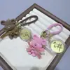 Popular Llavero Colgante de Princesa Dorada, Amuleto de Buena Suerte y Prosperidad, Accesorio para Bolso, Regalo de Paz y Alegría