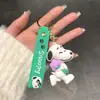 Chaveiro Snoopy Boneco Desenho Animado Pingente de Bolsa Carro Chaveiro Fofo Pingente Pequeno Criativo para Casal Atacado