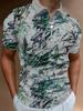 Comercio Exterior talla extra Camisa Polo para Hombre Estampado Digital Camisa Polo para Hombre Camiseta de Manga Corta Top Camiseta de Manga Corta Lapp