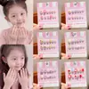 Uñas Portátiles para Niños, Pegatinas de Uñas Dulces y Lindas para Niñas Pequeñas, Decoración Estéreo, Regalo de Arte de Uñas de Princesa para Niñas