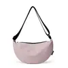 Nova bolsa de ombro estilo dumpling, elegante e minimalista, cor sólida, para trabalho, grande capacidade, casual e versátil, para vendas transfronteiriças