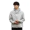 Ropa de Protección Solar para Exteriores Estilo Montaña Antibacteriana 7A para Hombres y Mujeres, Chaqueta Protectora Solar Delgada Transpirable de Verano Anti-UV para Pesca