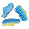 Escova de massagem para banho de pet fofa formato de sapato com buracos fabricante atacado de escova de limpeza e beleza para banho de cachorro