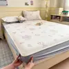 2026 Novo Modelo Puff Tapete Lençol de Cama Lavável à Máquina Verão Dormitório Estudantil Individual Tapete Refrescante Tapete de Ar Condicionado Conjunto de Três Peças