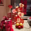 Decoración de Boda Señal Guía en Forma de Corazón Tablero Kt Diseño de Patio Rural Entrada de Unidad Comunitaria Decoraciones con Globos de Bienvenida