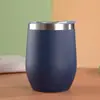 Venta al por mayor del fabricante Más vendido Transfronterizo Doble capa Acero inoxidable Vacío 12 oz Taza para huevo Taza termo Comercio exterior Listo para enviar Taza de regalo