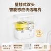 Máquina dispensadora de gel antibacterial automático de doble cabezal para pared, espuma líquida, recargable, para hotel, uso doméstico, dispensador eléctrico de jabón líquido para platos