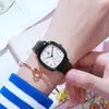 Relojes Sencillos de Moda Casual para Niñas, Reloj de Cuarzo Deportivo Multifuncional para Mujeres, Reloj de Pulsera Cuadrado Versátil y Elegante para Niños y Estudiantes de Secundaria, Minimalista, 36 mm, con Manecillas de Cuarzo de Acero Inoxidable