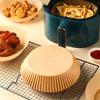 Papel absorvente de óleo de papel Air Fryer papel de óleo de silicone resistente a altas temperaturas papel para churrasco papel antiaderente redondo de qualidade alimentar Air Fryer