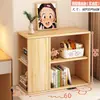 Gabinete de Almacenamiento Lateral de Ventana de Dormitorio, Gabinete de Almacenamiento para Ventana de Bahía en Casa, Estantería para Sala de Estar, Gabinete Bajo de Pie, Gabinete de Almacenamiento Multicapa