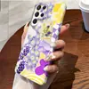 Funda de Teléfono de Película de Lavanda Más Vendida de Amazon Adecuada para Samsung A15 Funda Anti-Colisión de Cobertura Total S25 Funda Protectora para Niñas