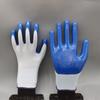 Guantes resistentes al aceite, resistentes al desgaste, antideslizantes, impregnados de goma, de nitrilo-butadieno, sitio de trabajo, ferretería y trabajos en acero, guantes de protección laboral