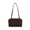 Bolso de mano vintage de ante transfronterizo para mujer, nuevo bolso de hombro de moda estilo coreano para otoño e invierno 2026, bolso de mano esmerilado