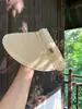 Sombrero de Paja de "Alta Calidad" con Parte Superior Abierta para Mujer, Sombrero de Sol Casual de Verano para Exteriores y Vacaciones, Sombrero de Sol para Mujer